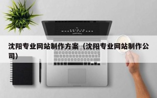浮梁沈阳专业网站制作方案（沈阳专业网站制作公司）